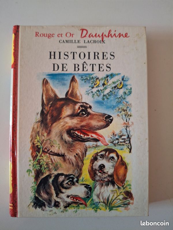 Livre enfant vintage - Histoires de bêtes - Camille Lacroix (image 1)