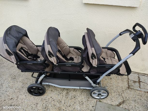 Poussette Peg Perego Double PEG Perego YPSI Stroller True Black