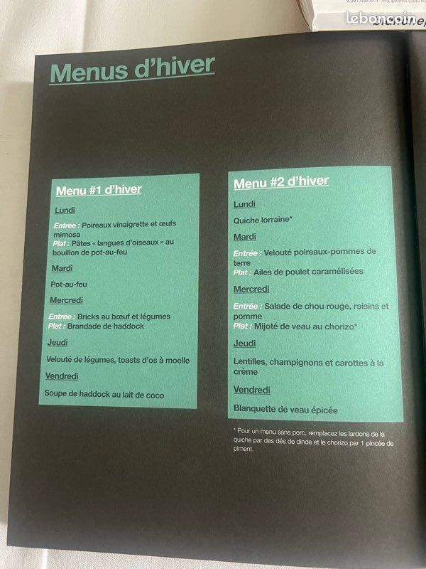 Livre en 2 h je cuisine pour la semaine (image 6)