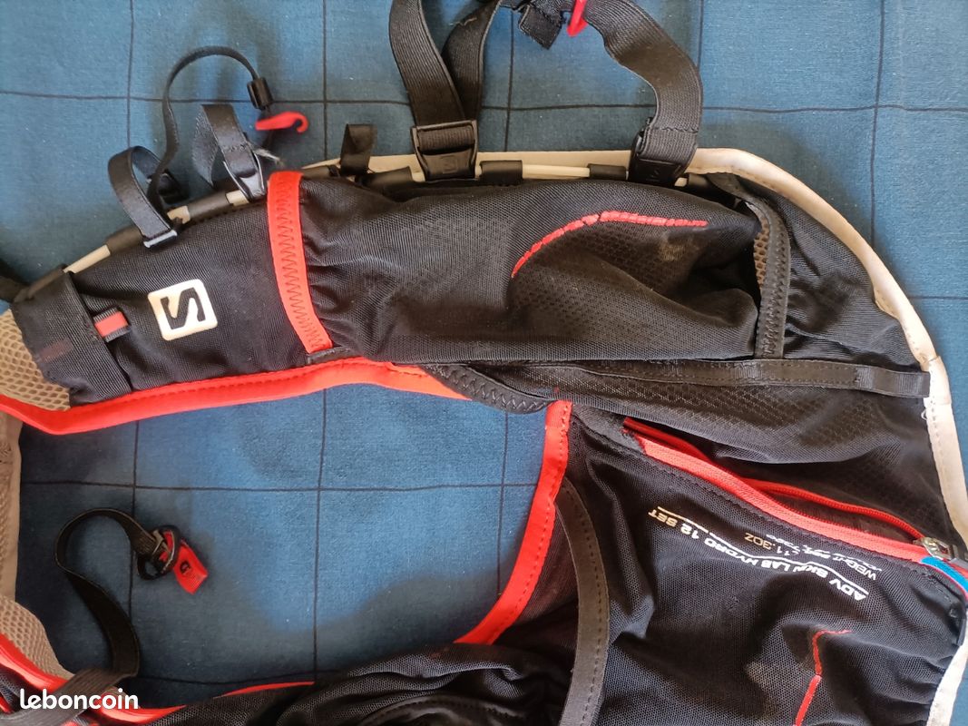 Sac de trail SALOMON S-LAB 12L taille ML Sport Plein air