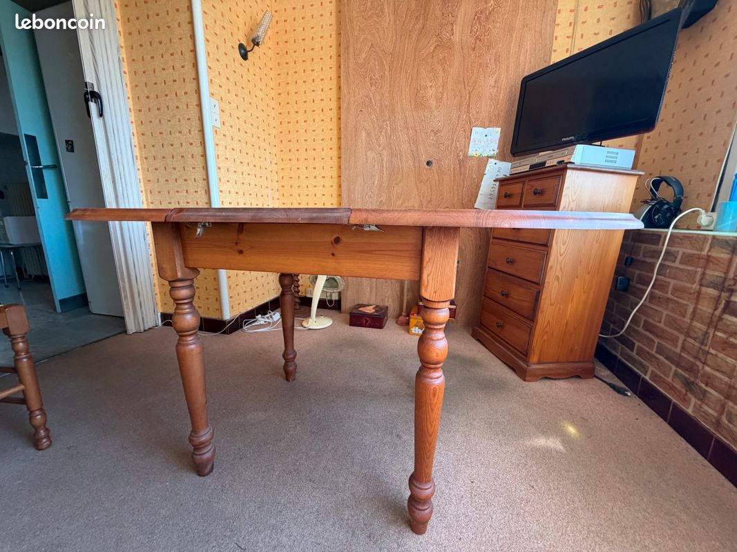 Table ovale avec rallonge (image 2)