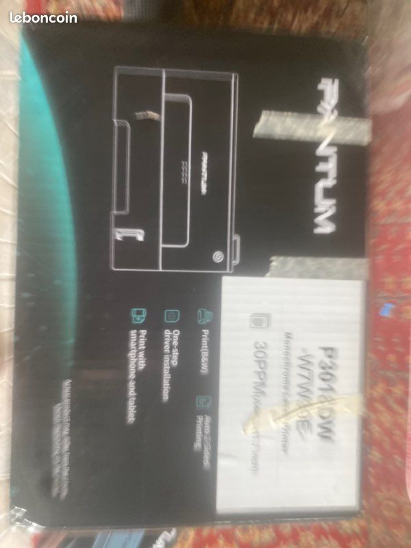 Urgent :Imprimante pantum 3018DW monochrome NEUVE avec cartouche (image 1)
