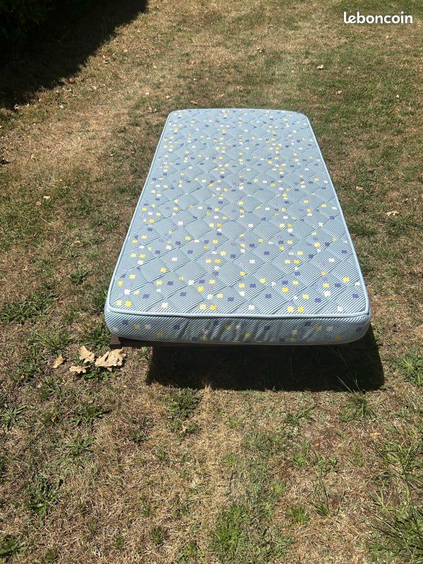 2 sommiers identiques avec matelas 90 x 190 (image 4)