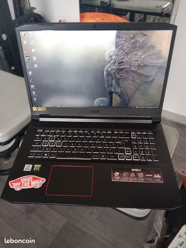 Acer nitro 5 an517-52 et manette xbox TypeC (image 1)