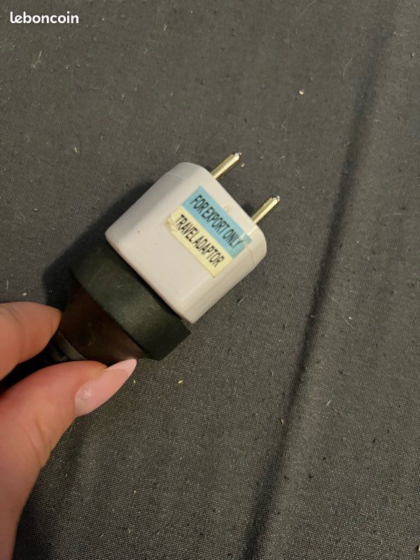 Chargeur de piles rechargeable + adaptateur secteur (image 2)