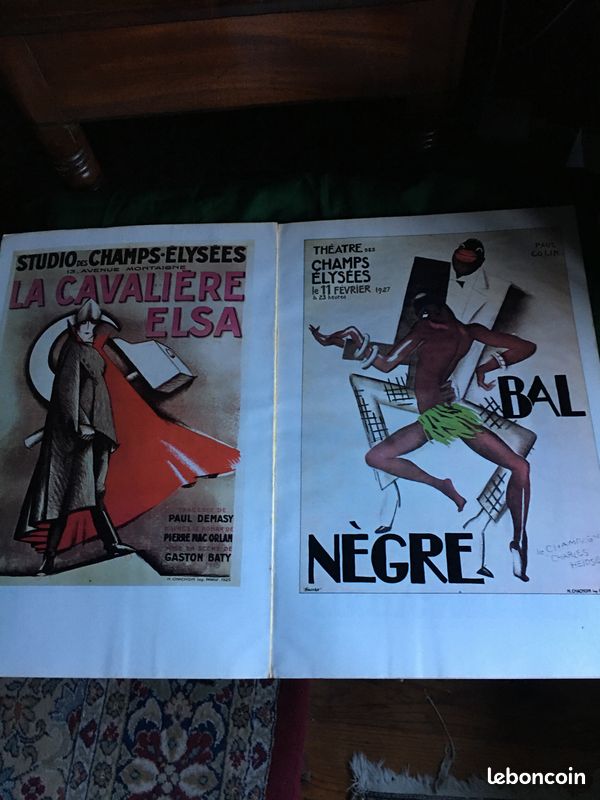 100 Posters de Paul Collins LA REVUE NEGRE AU MUSIC-HALL (image 3)