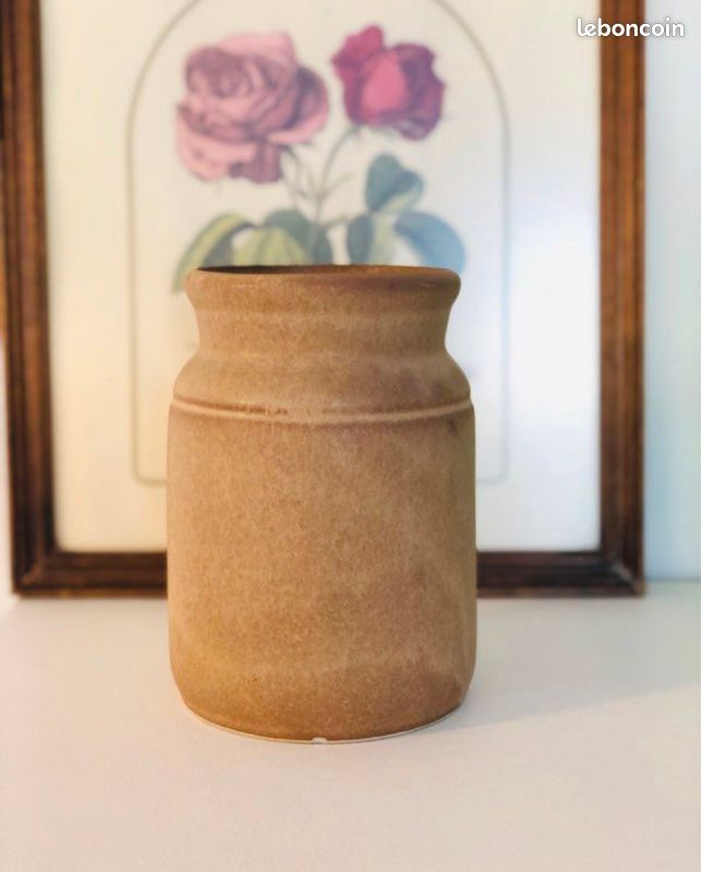 Pot marron vintage (image 1)