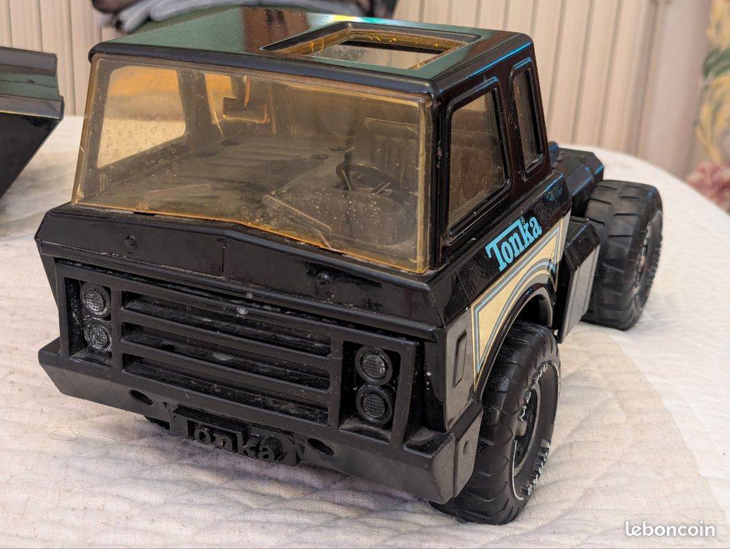 ÉNORME Camion TONKA Porte voiture Tôle (image 2)