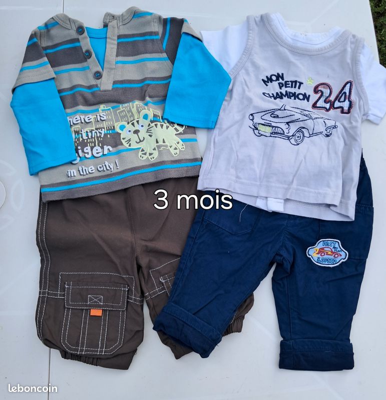 Lot 1 et 3 mois garçon (image 13)