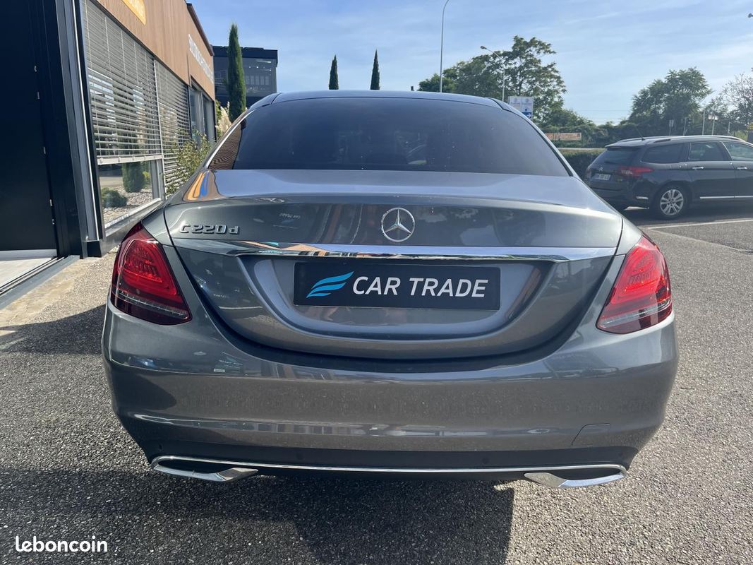 MERCEDES CLASSE C C 220 d - BVA 9G-Tronic BERLINE - BM 205 Avantgarde Line - BVA PHASE 2 (image 4)