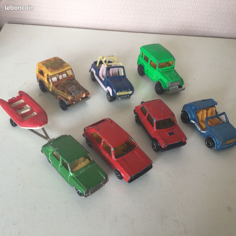 MAJORETTE ANCIENNE LOT De 8 Véhicules EUR 27,00 - PicClick FR