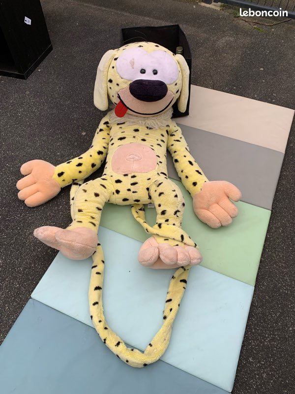 Peluche géante marsupilami jaune/noire (image 2)