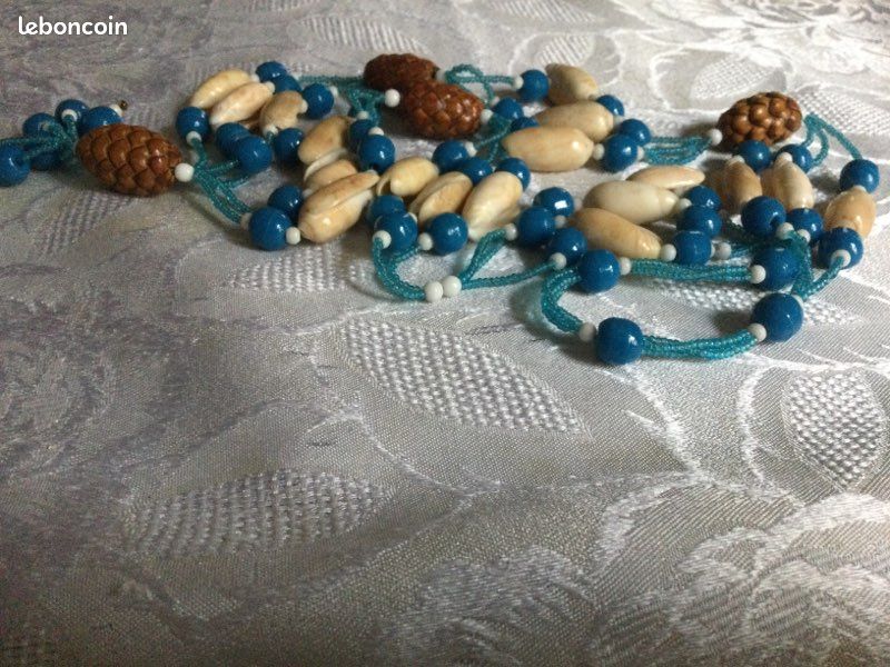 Collier tahitien travail artisanal (image 2)