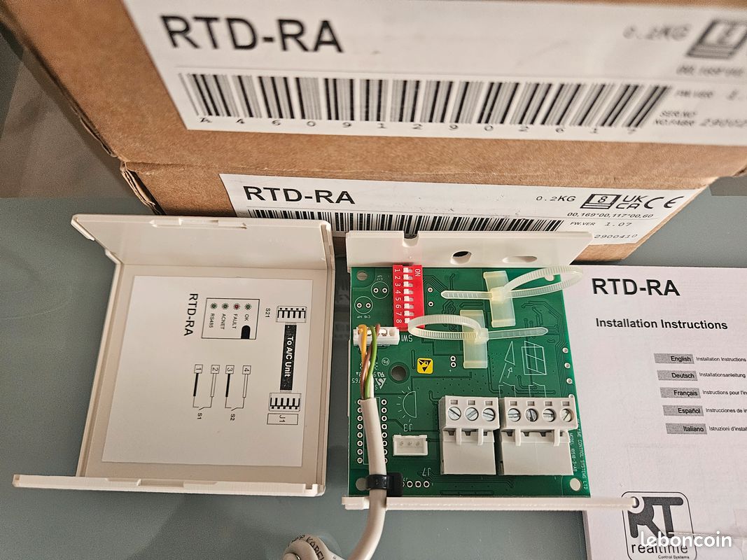 Interface de surveillance Daikin RTD-RA neuf (image 10)