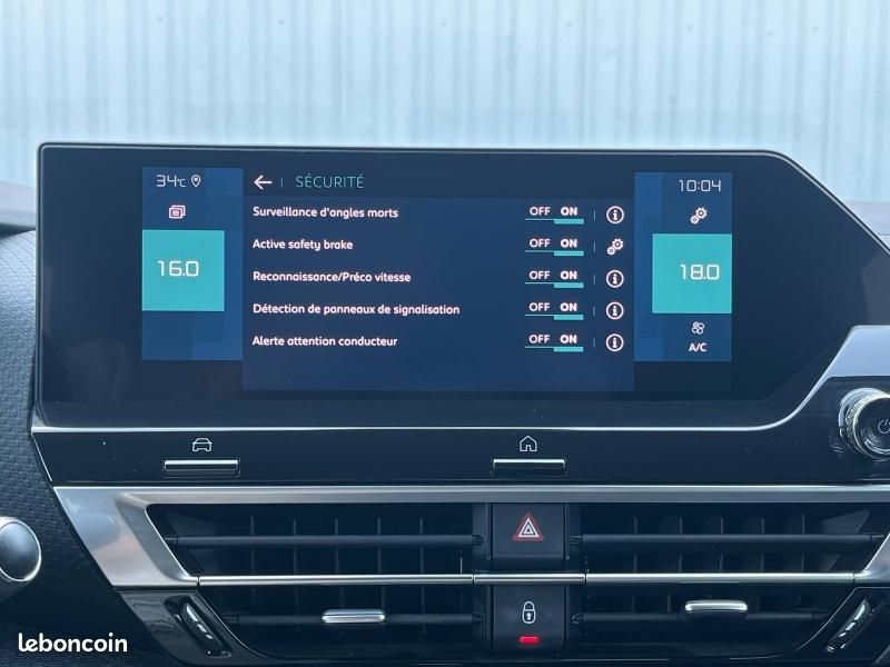 Citroen C4 Moteur électrique 136ch (100 kW) Shine Automatique (image 20)