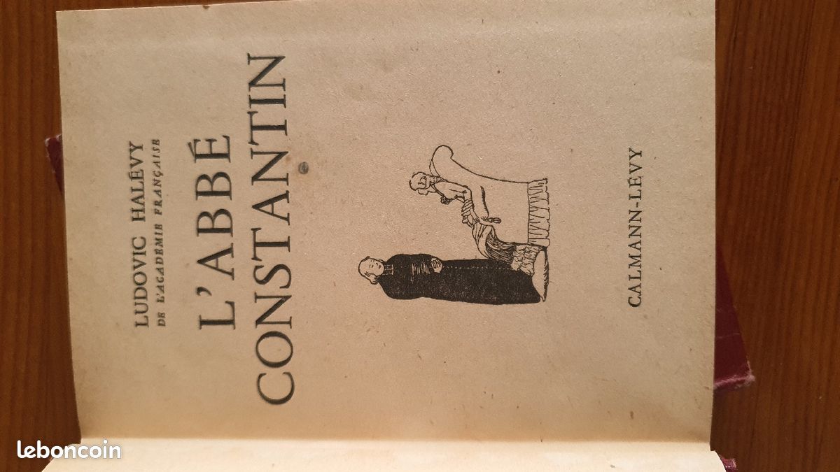 Lot de deux livres collection pourpre - Ludovic Halévy - l'abbé Constantin / Pierre Louys -Aphrodite (image 2)