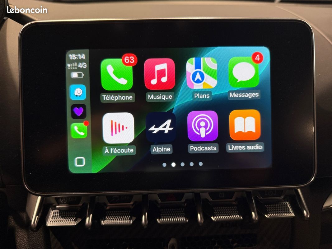 ALPINE A110 1.8T 300 ch S Pack aero Garantie 12 mois CarPlay Garantie 12 mois (image 13)