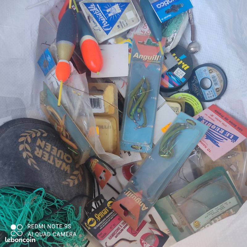 LOT DE 15 anciens flotteur bouchon de pêche EUR 10,00
