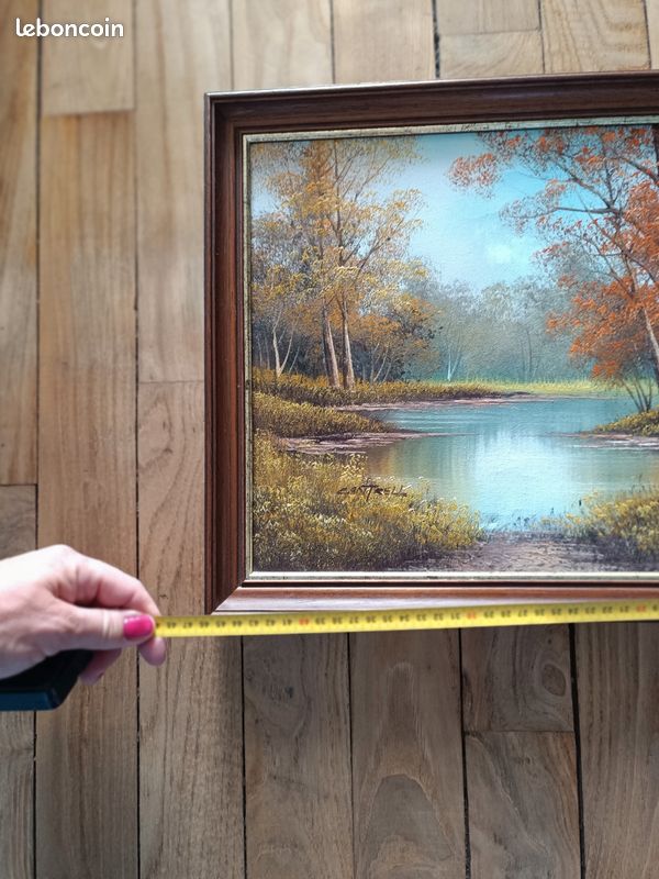 Tableau paysage ancien romantique Cantrell (image 3)