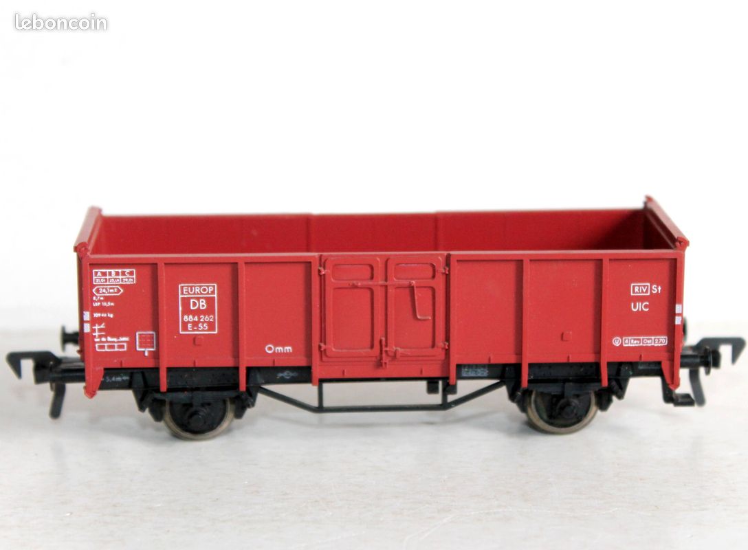Wagon Tombereau Fleischmann HO N°204 - Échelle 1/87 - Attelages Profi - Occasion