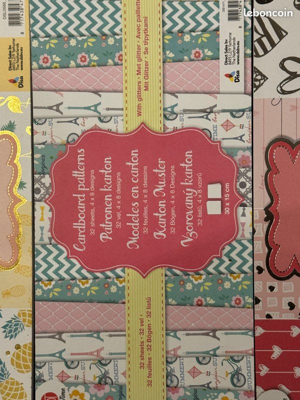 DIY bloc de papiers cartonnés neufs (image 10)