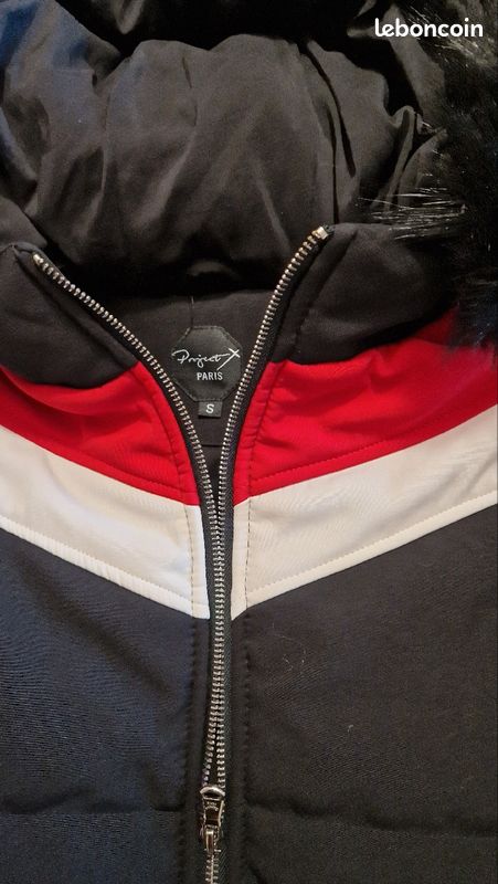 Doudoune veste à capuche PROJECT X femme taille 36 (image 3)