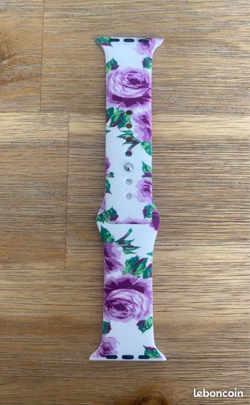 Bracelet pour Apple Watch silicone à motif (image 4)