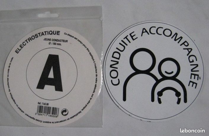 SEMINISMAR Disques Conduite Accompagnée Magnétique Aimanté,Conduite Supervisée