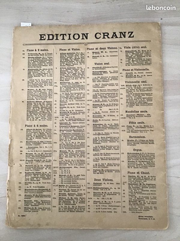 36 études pour violon - H.E Kayser - Editions Cranz n3 (image 2)