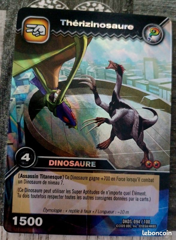 Cartes Dinosaur King- Lot de cartes Rares Collection