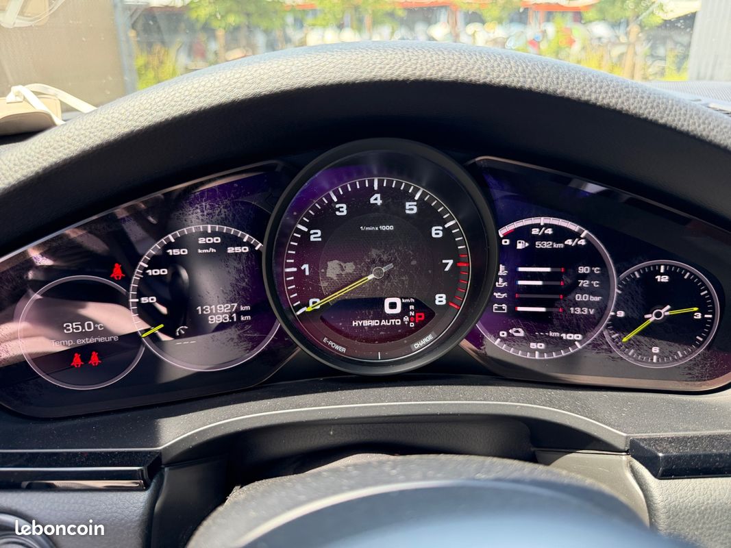 PORSCHE CAYENNE 3.0 V6 E-HYBRID COUPE PLATINIUM EDITION 462Ch Garantie 12 mois (image 14)