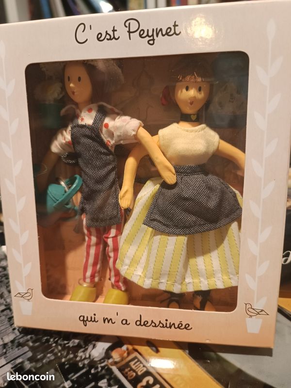 Ancienne Poupée Peynet “Le Petit Poète” – Année 1964 – Collection