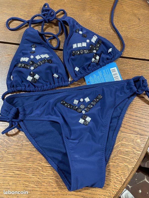 Magnifique maillot de bain 2 pièces taille 40 (image 1)