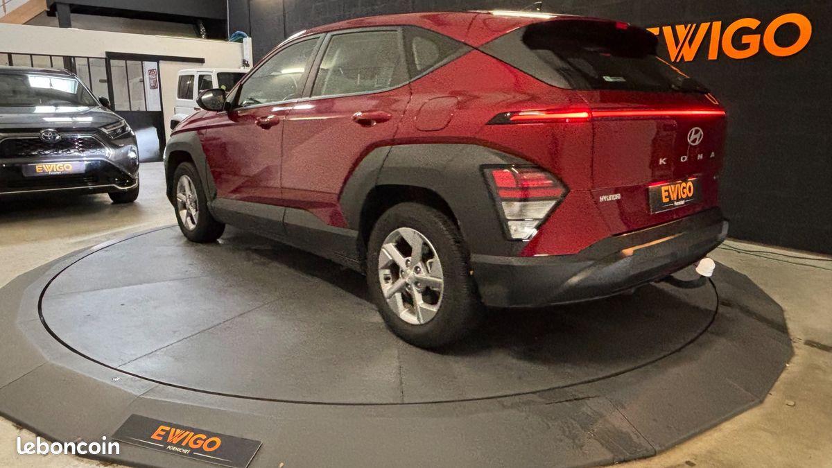 HYUNDAI KONA 1.6 GDI 141ch HYBRID 105ch HEV 1.6KWH - INTUITIVE - BVA - CARPLAY - ATTELAGE- 1ère MAIN (image 2)