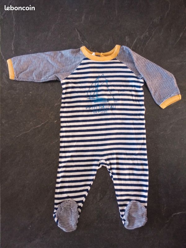 Pyjamas velours et coton (image 4)