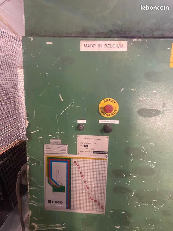 Presse plieuse hydraulique HACO d’occasion (image 3)