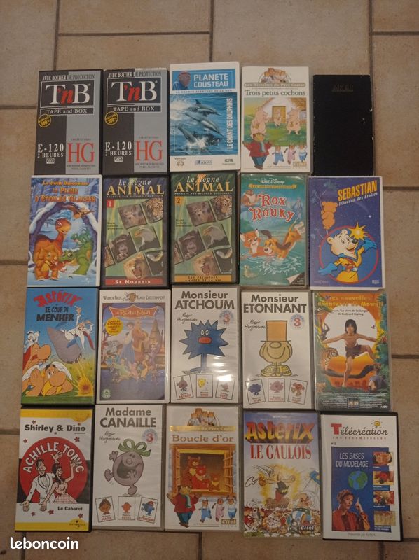 Lot de cassettes VHS (image 2)