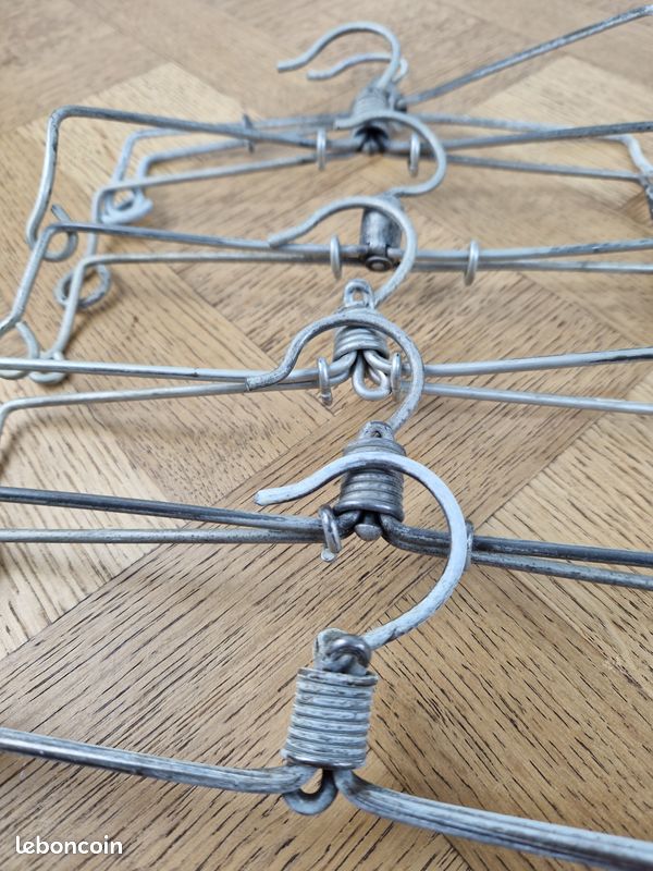 Porte-épingle à Linge Vintage – Gris, à Suspendre, Taille Moyenne, Sans épingles