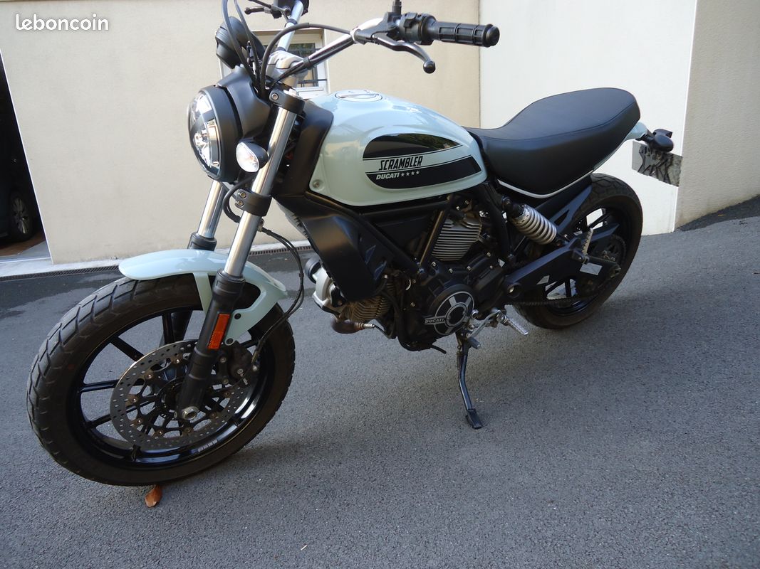 DUCATI Scrambler 400 Sixty2 ABS +TERMIGNONI + pneus neufs (image 3)