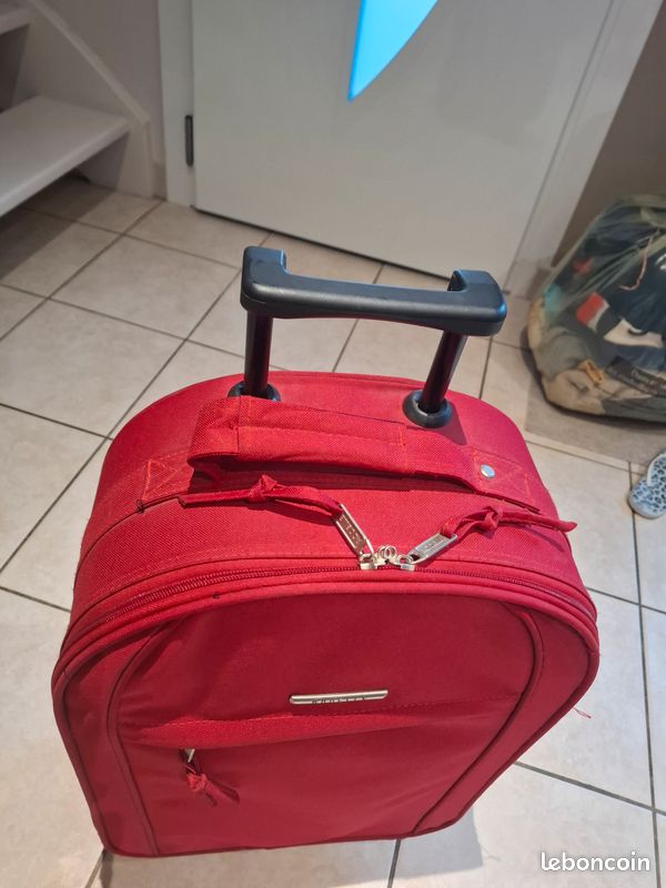 Petite valise rouge Rodelle (image 2)