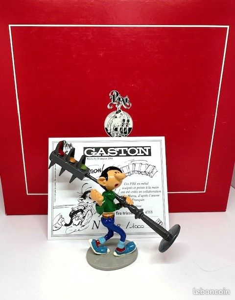 Figurine pixi 4768 gaston lagaffe feu tricolore (image 1)