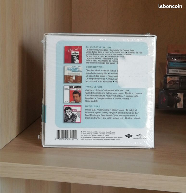 Coffret 4 CD de Serge Gainsbourg (image 2)