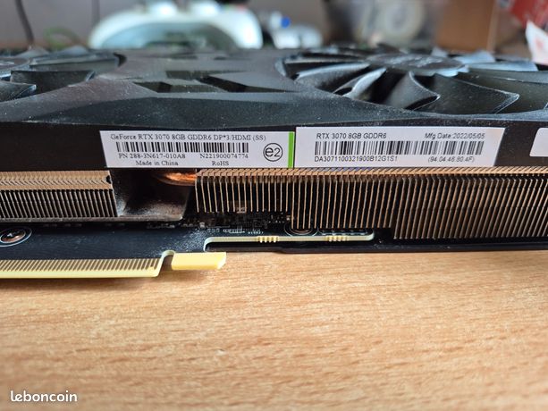 Carte video nvidia rtx 3070 8g 2