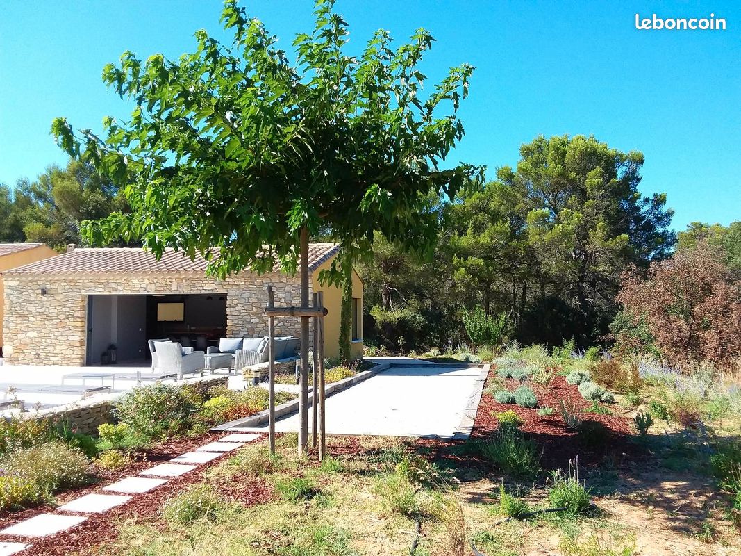 Villa au calme 9 pers avec pisc privee Bagnols , poolhouse complet, ping pong et terrain de boules (image 10)