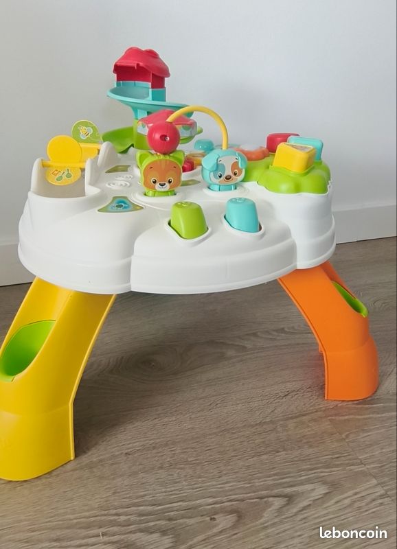 Lot Table d'activités musicale et chariot de marche (image 4)