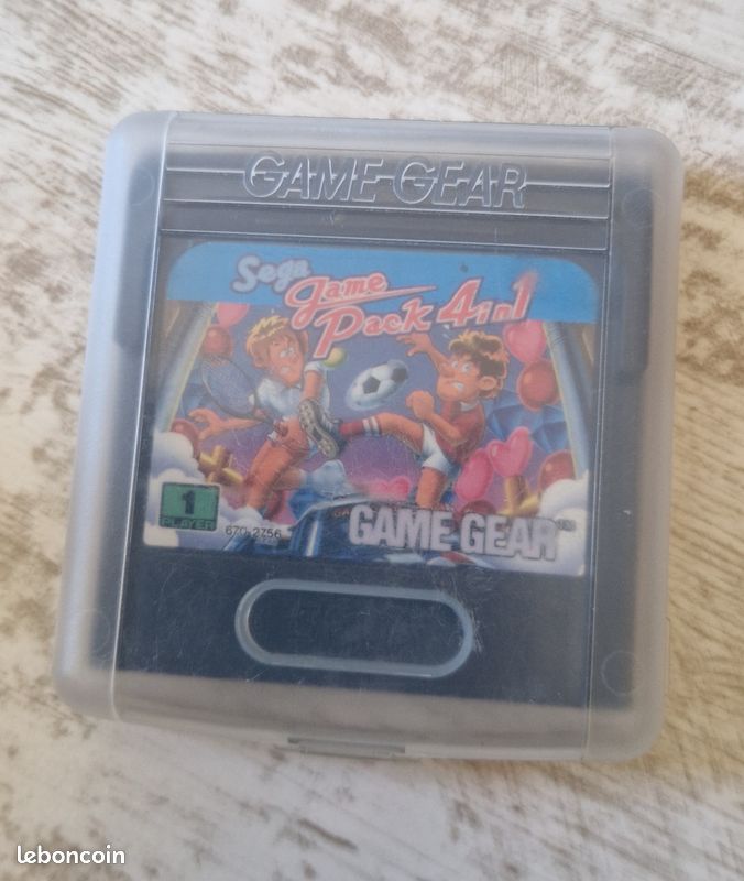 Jeu Sega Game Gear - Sega Game Pack 4 In 1 (cartouche Seule) - Bon état
