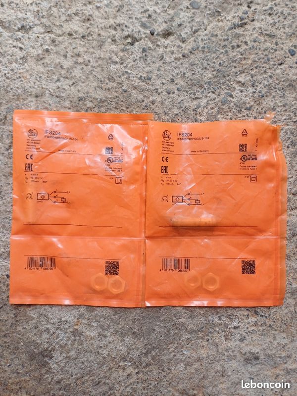 Capteur IFS204 IFB3000BBPKG/US-104 (image 1)