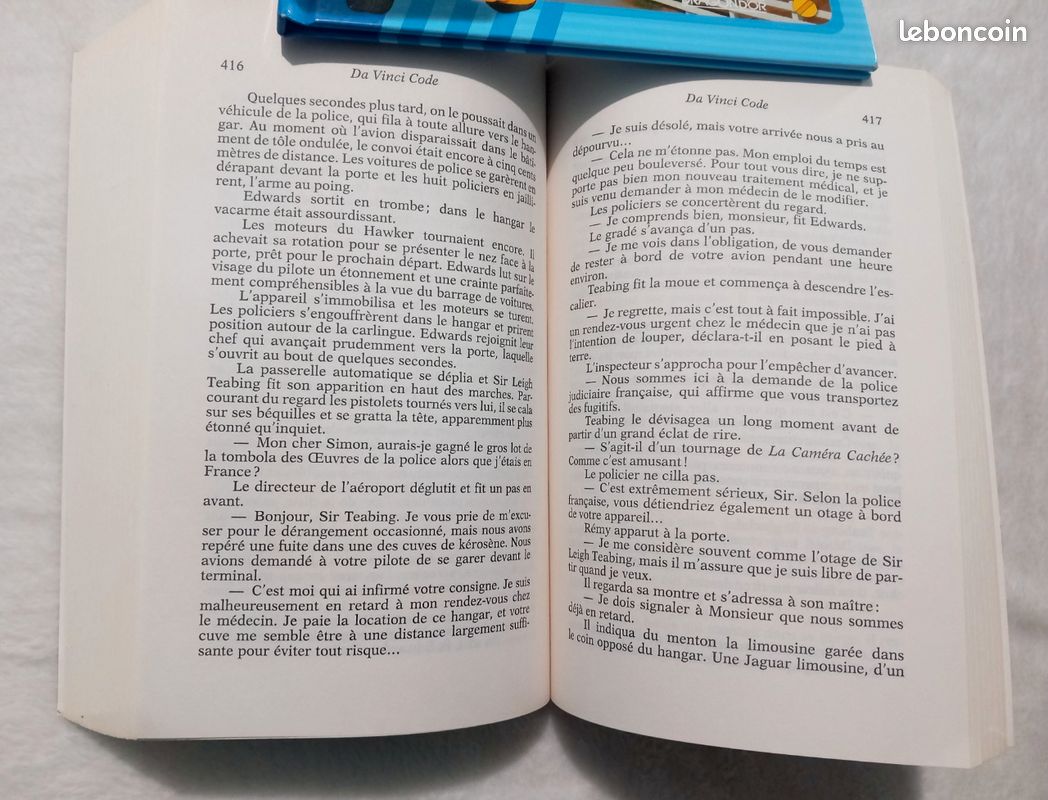 Livre Da Vinci Code (image 6)