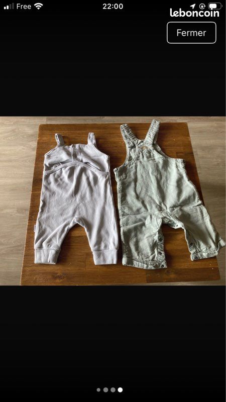 Lot de 4 vêtements bébé garçon - 6 mois (image 3)