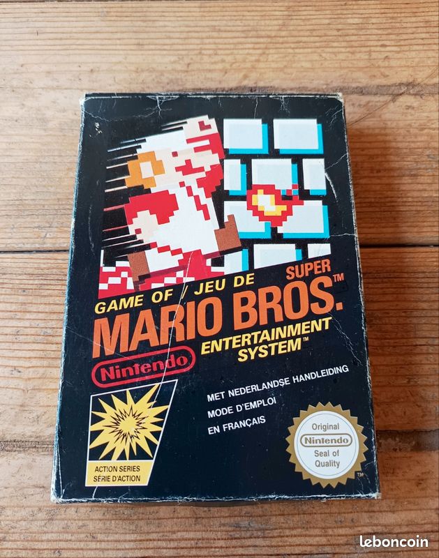 Super MARIO BROS. Nintendo NES – Complet boîte + notice – PAL FAH (image 1)